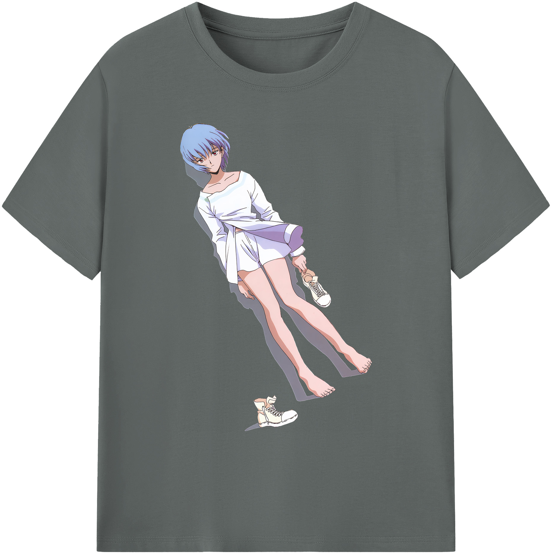 （画像用） EVA 新世紀エヴァンゲリオン 綿100％ メンズ半袖Tシャツ｜肌触りやわらか＆通気性